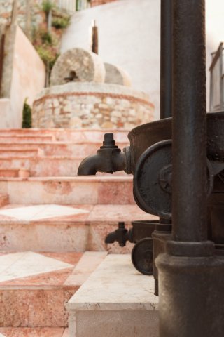 Pressa di frantoio.