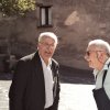 Saverio Micheletta con un amico.